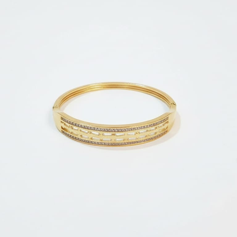 Golden Lattice Cuff