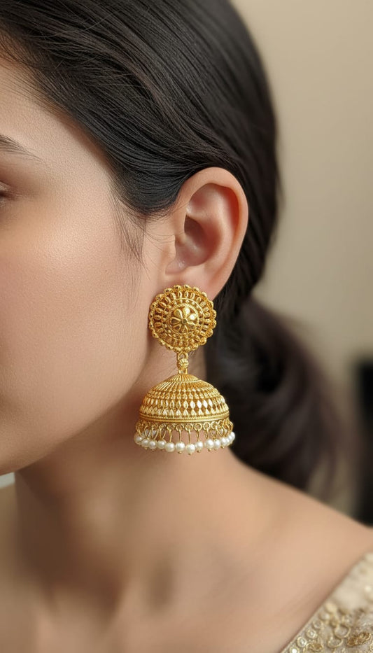 Nayab Pearl Jhumkas