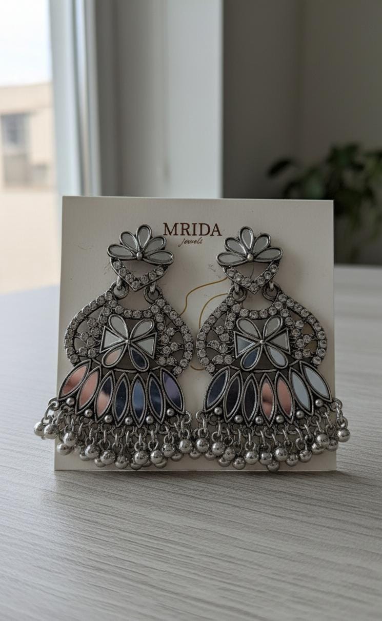 Mirror Jhumka