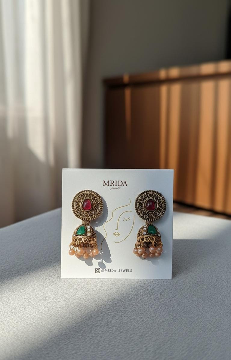 Kundan Kalash Earing